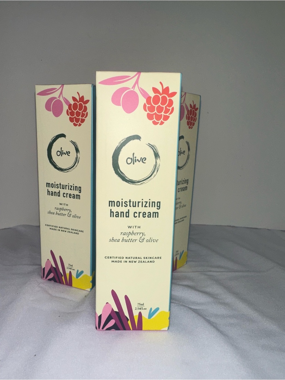 Moisturizing Hand Cream — Pink & Yellow Packaging